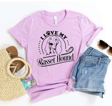 I Love My Basset Hound T-shirt